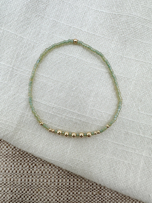 Rory Bracelet in Asparagus